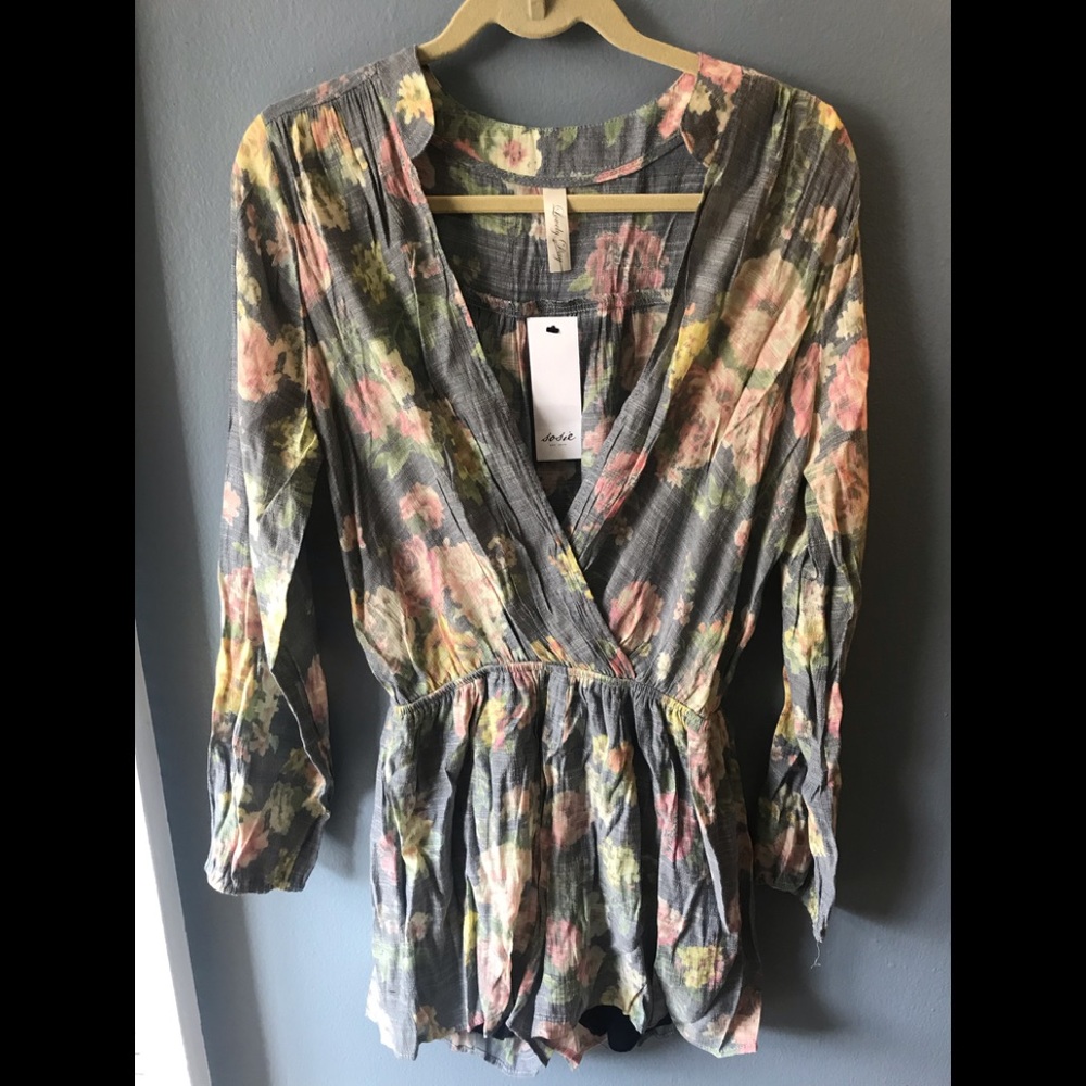 NWT Sosie Garden Party Romper